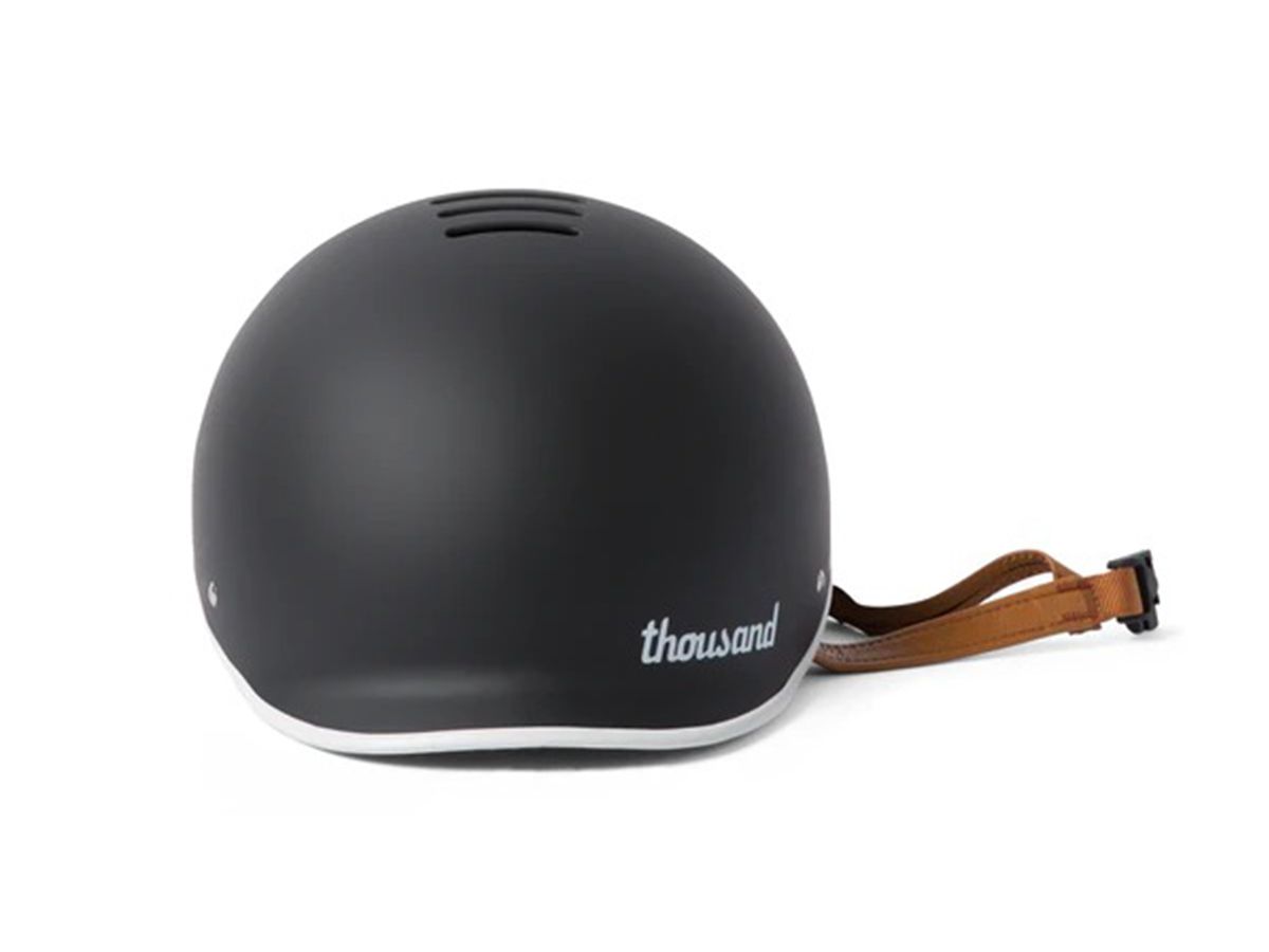 Thousand HERITAGE 單車和滑板安全帽 碳纖黑 L