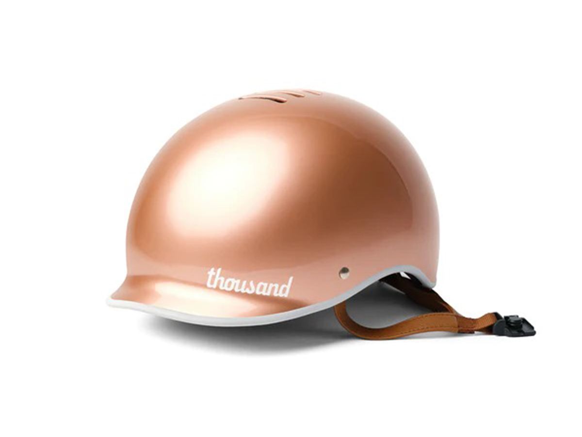 Thousand HERITAGE 單車和滑板安全帽 玫瑰金 L