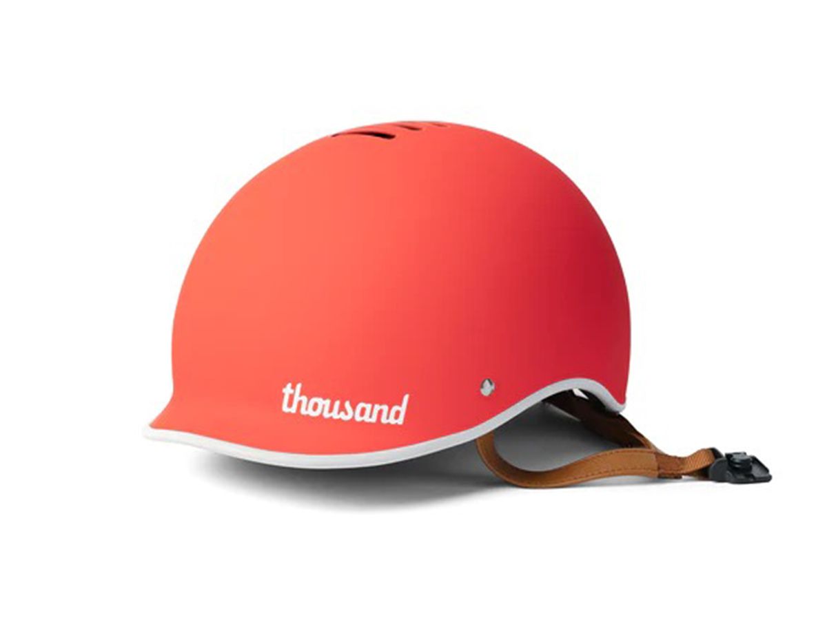 Thousand HERITAGE 單車和滑板安全帽 黎明紅 L