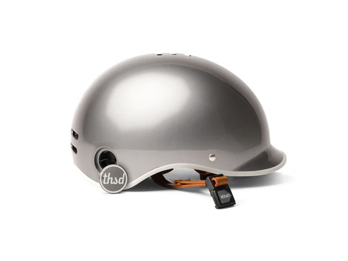 Thousand HERITAGE 單車和滑板安全帽 鈦銀 M