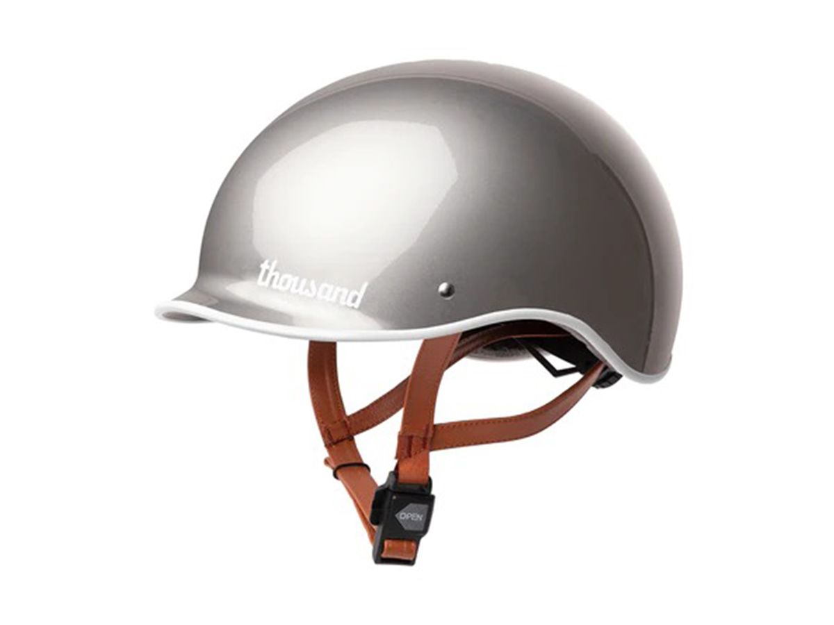 Thousand HERITAGE 單車和滑板安全帽 鈦銀