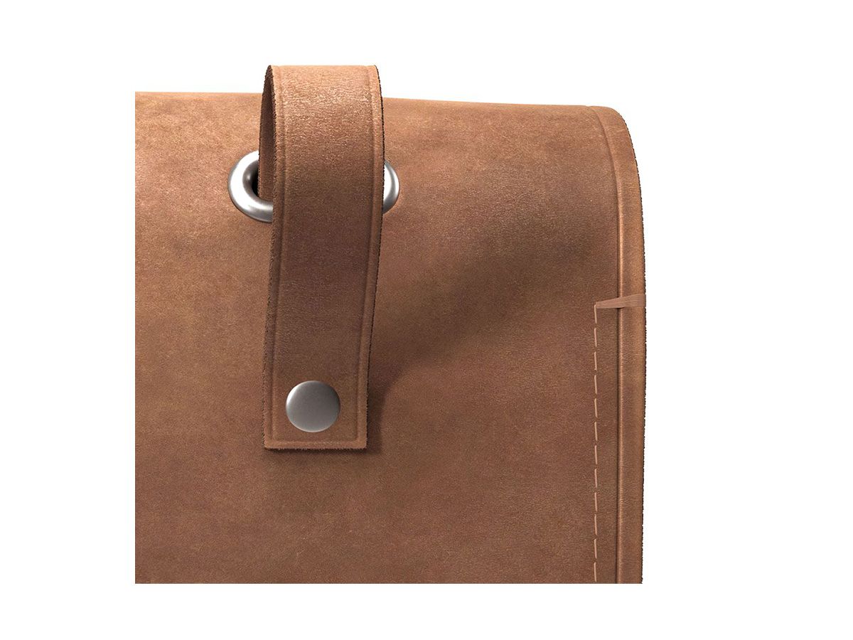 Brooks Challenge 皮革坐墊包 1.5L 深棕色