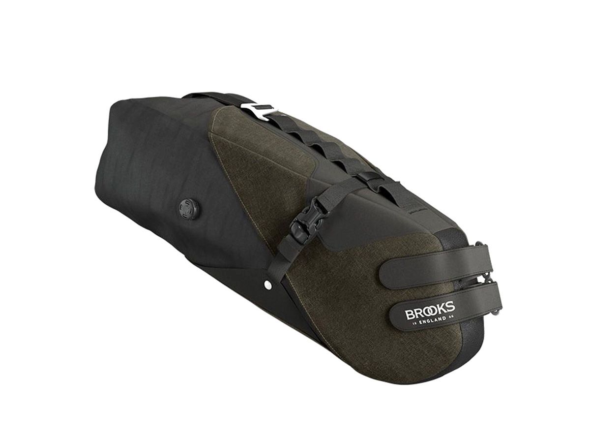 Brooks Scape 坐墊包 8L 泥綠色