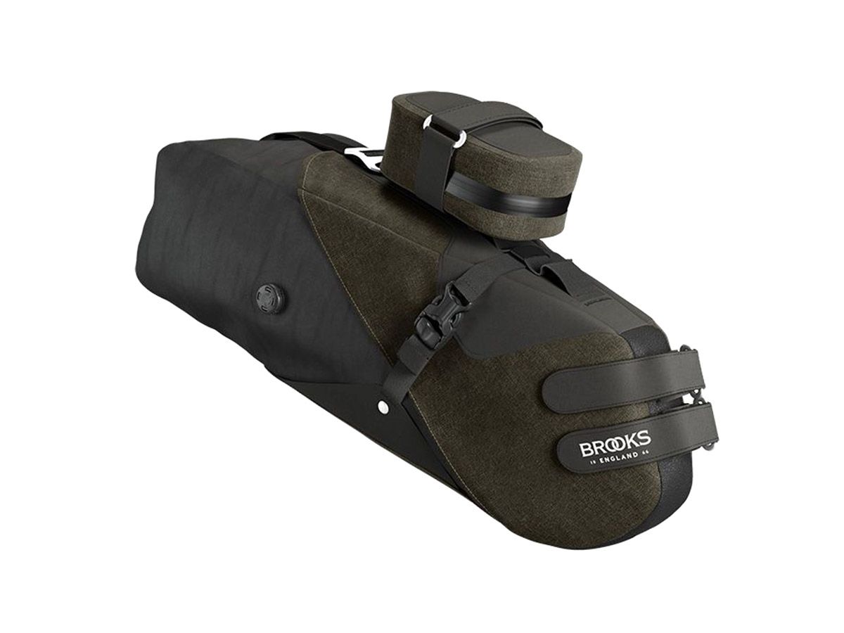 Brooks Scape 坐墊包 8L 泥綠色