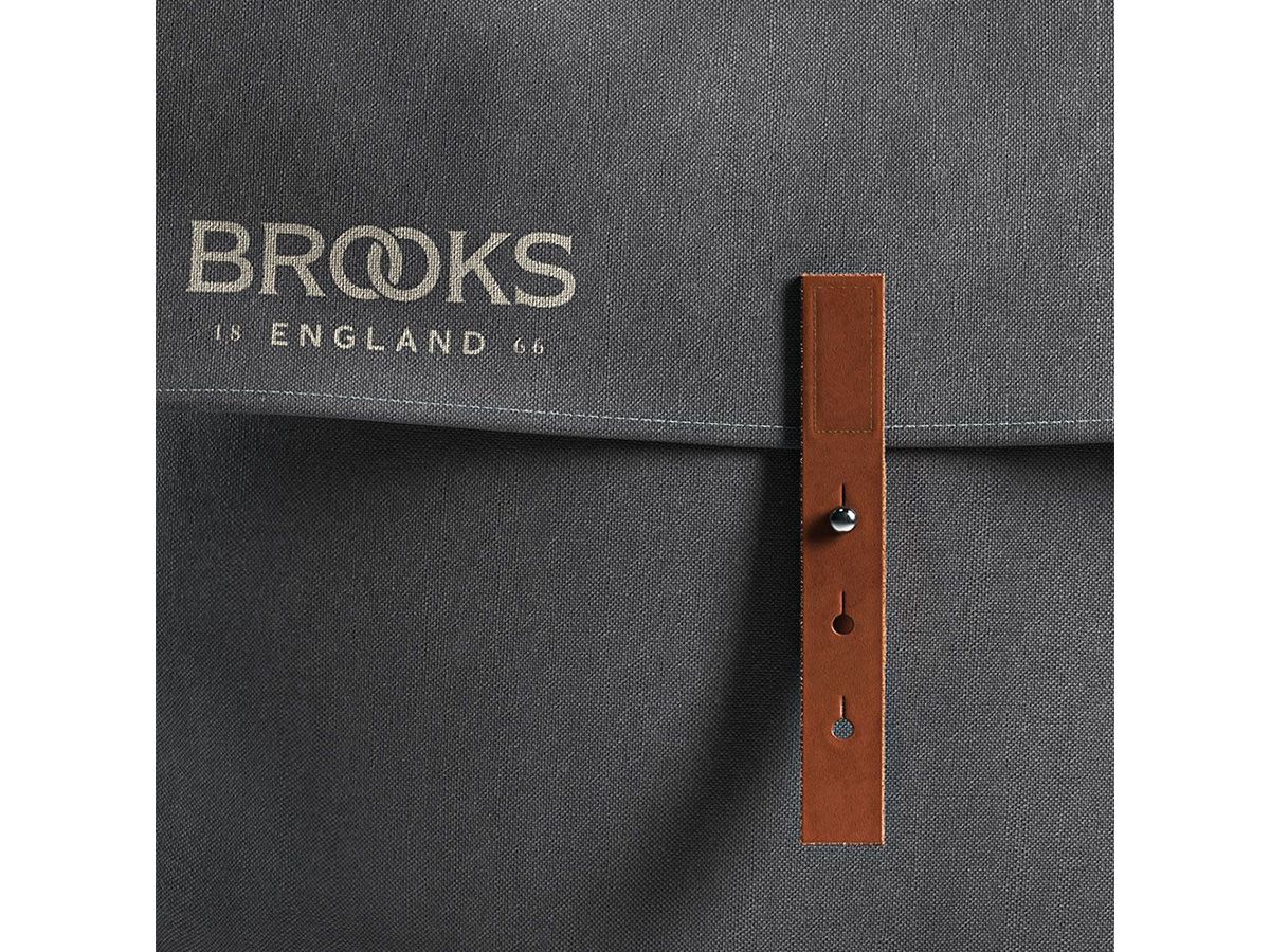 Brooks Brick Lane 馬鞍包 15L 灰色