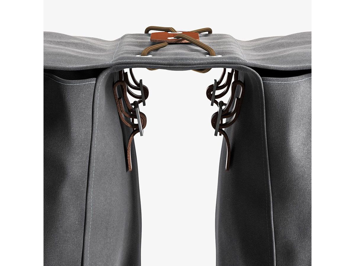 Brooks Brick Lane 馬鞍包 15L 灰色