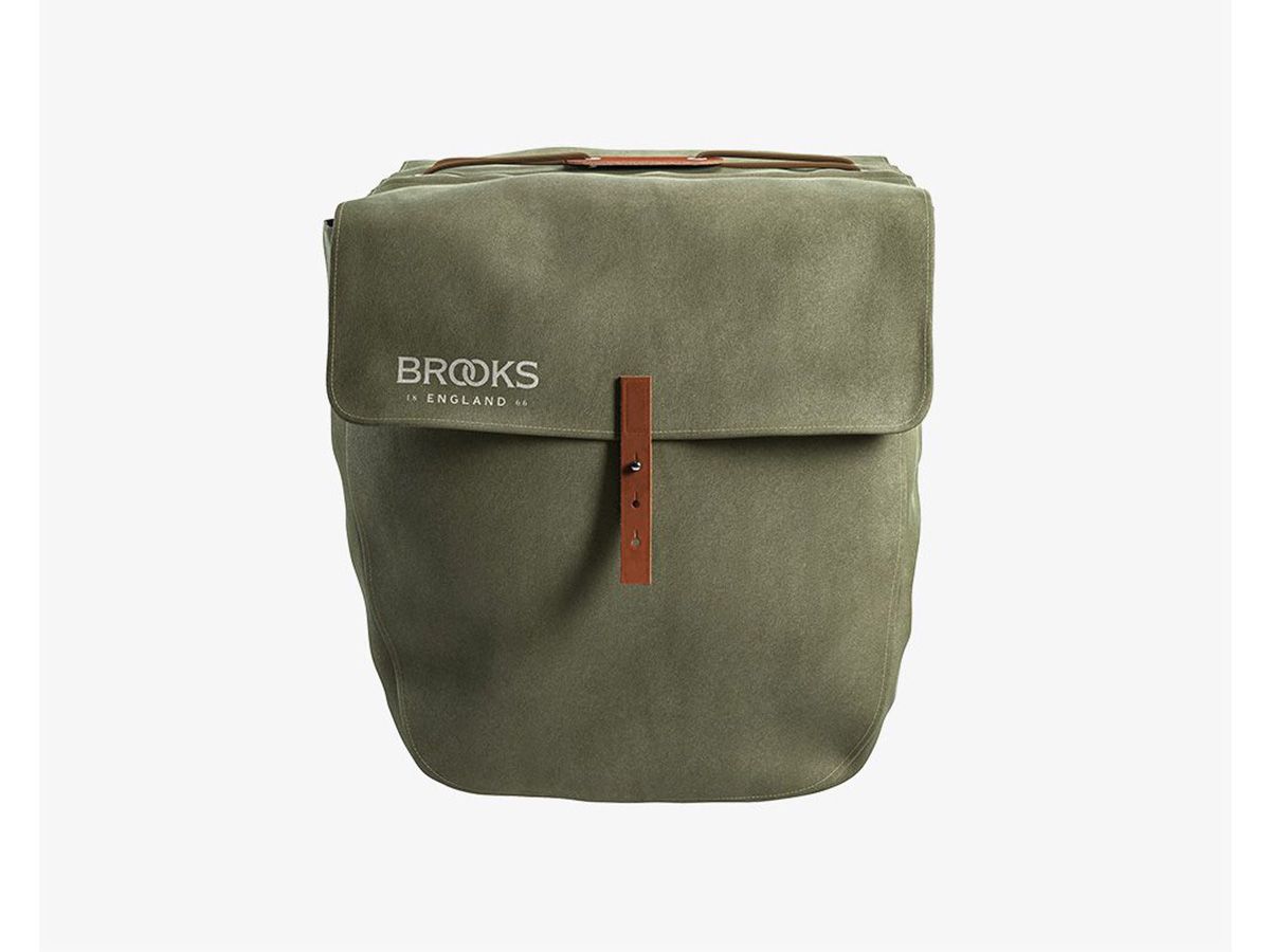 Brooks Brick Lane 馬鞍包 15L 鼠尾草綠