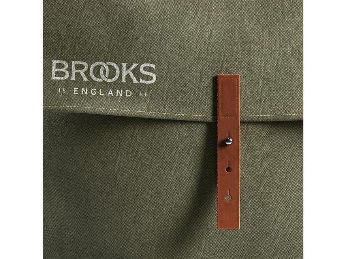 Brooks Brick Lane 馬鞍包 15L 鼠尾草綠