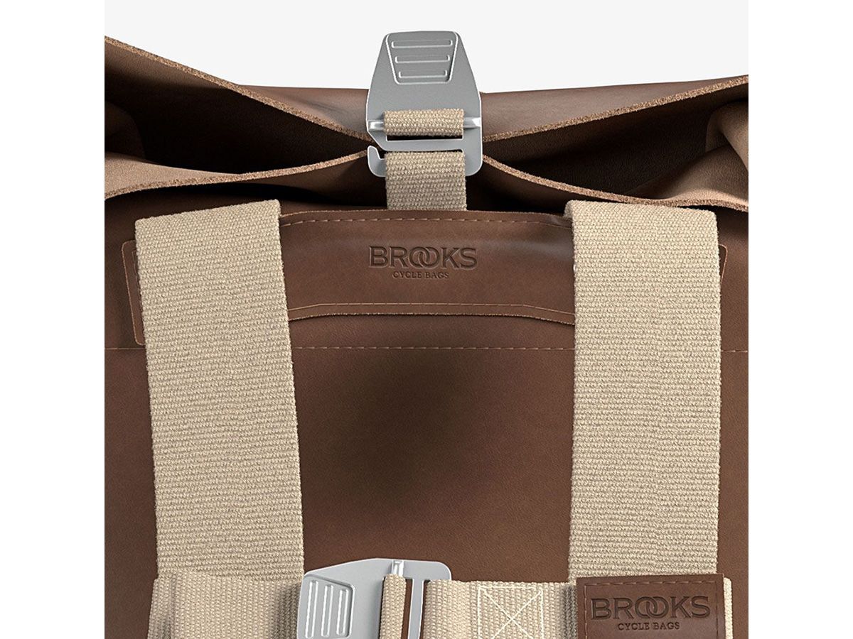 Brooks Pickwick 皮革後背包 12L 褐色