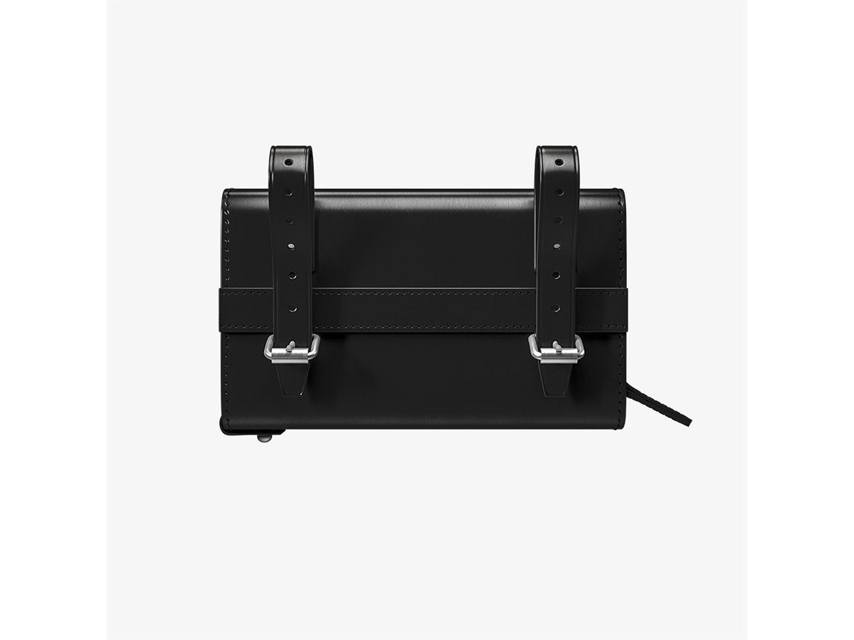 Brooks D-Shaped 皮革坐墊包 0.75L 黑色