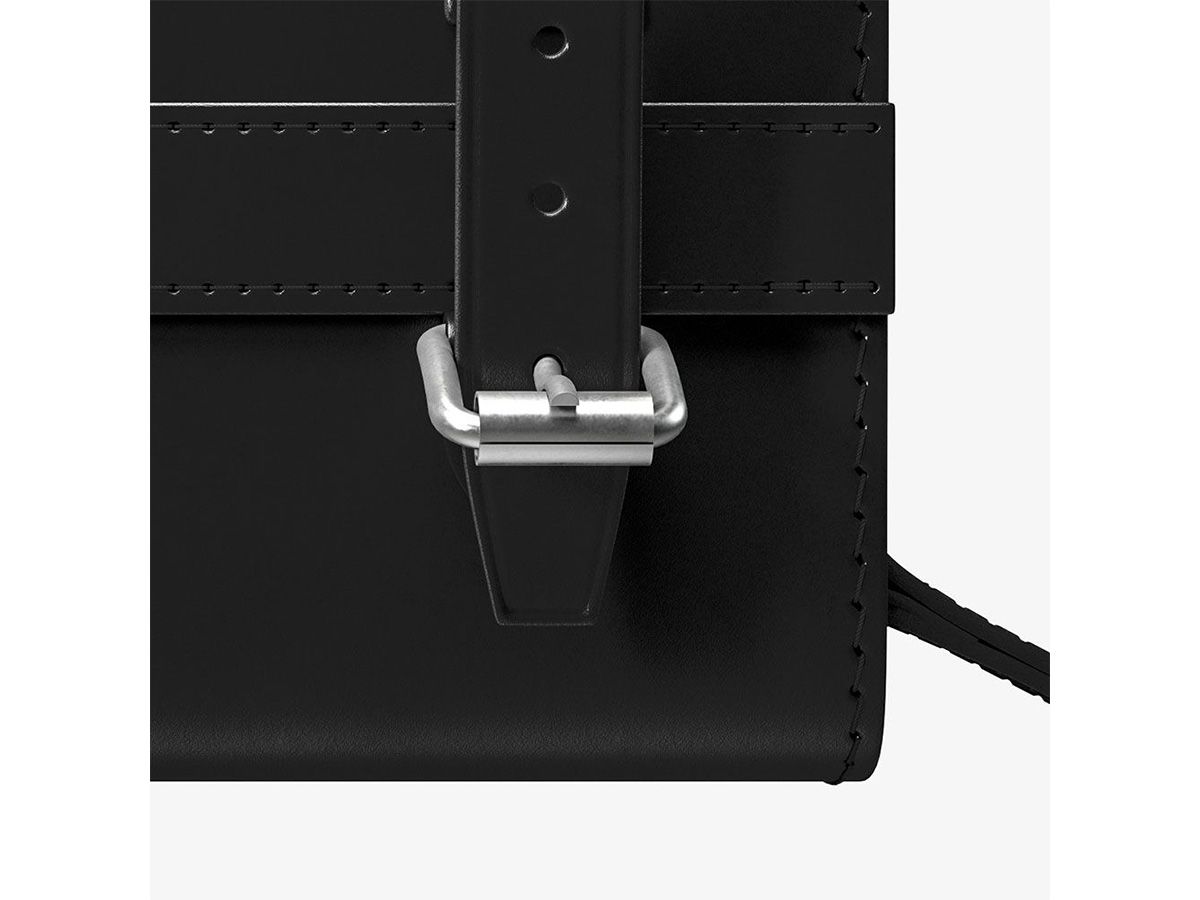 Brooks D-Shaped 皮革坐墊包 0.75L 黑色