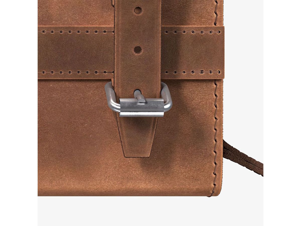 Brooks D-Shaped 皮革坐墊包 0.75L 深棕色