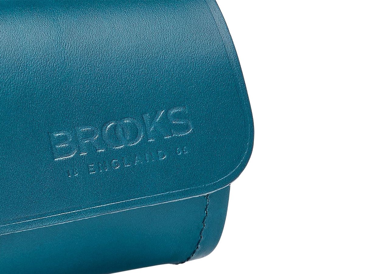 Brooks Challenge 皮革坐墊包 0.5L 青綠色