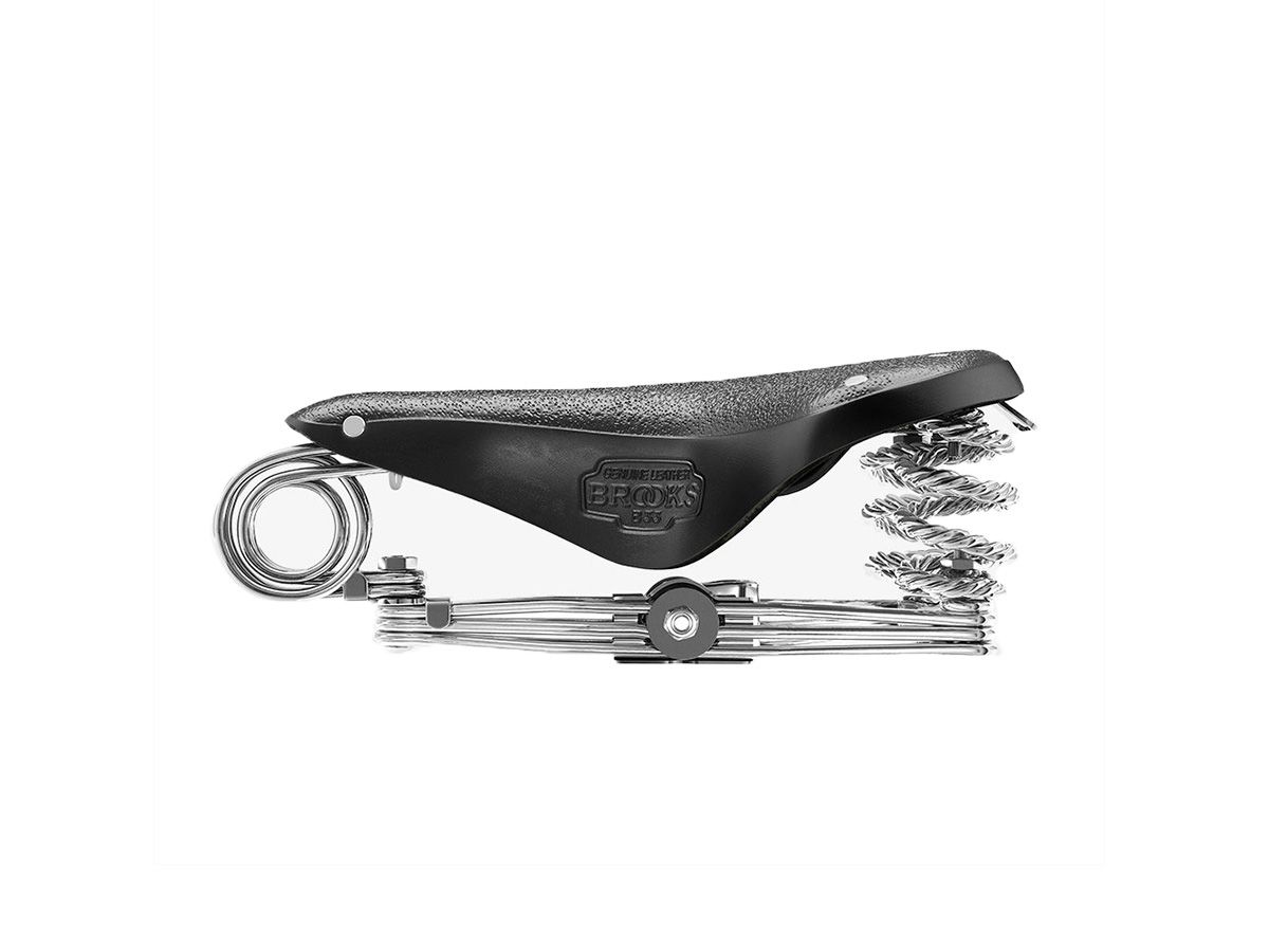 Brooks B33 皮革座墊 黑色