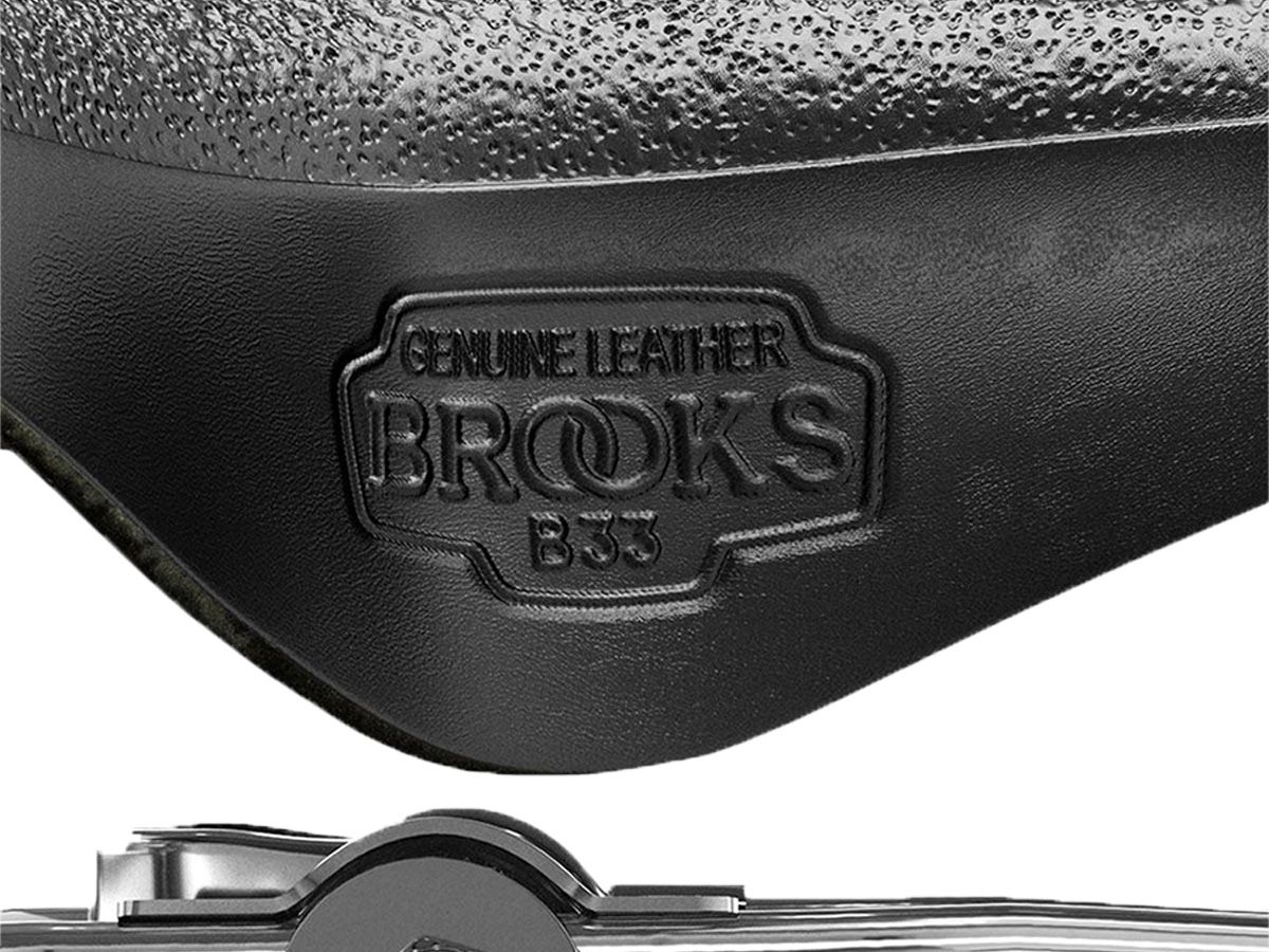 Brooks B33 皮革座墊 黑色