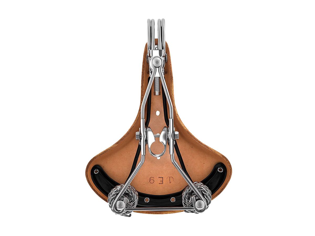 Brooks B33 皮革座墊 蜂蜜色