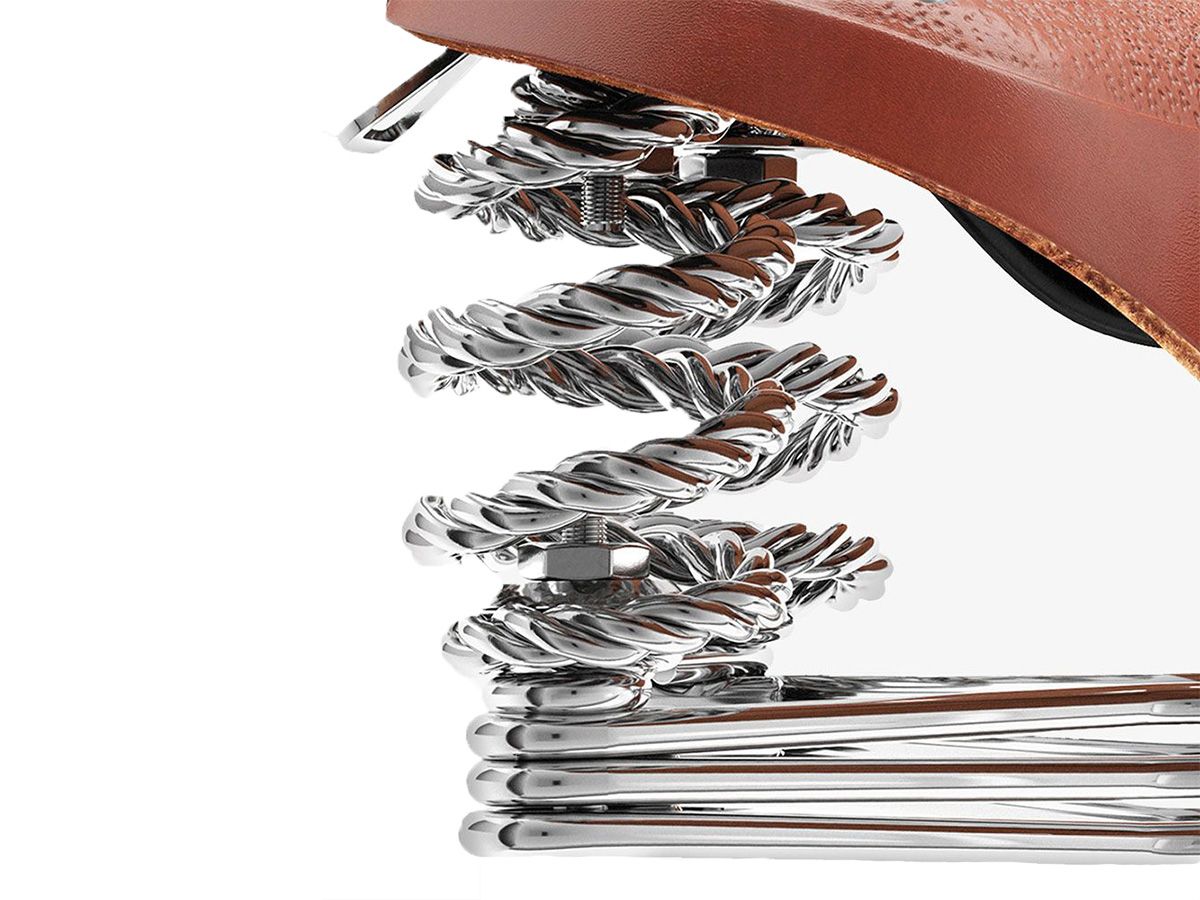 Brooks B33 皮革座墊 蜂蜜色