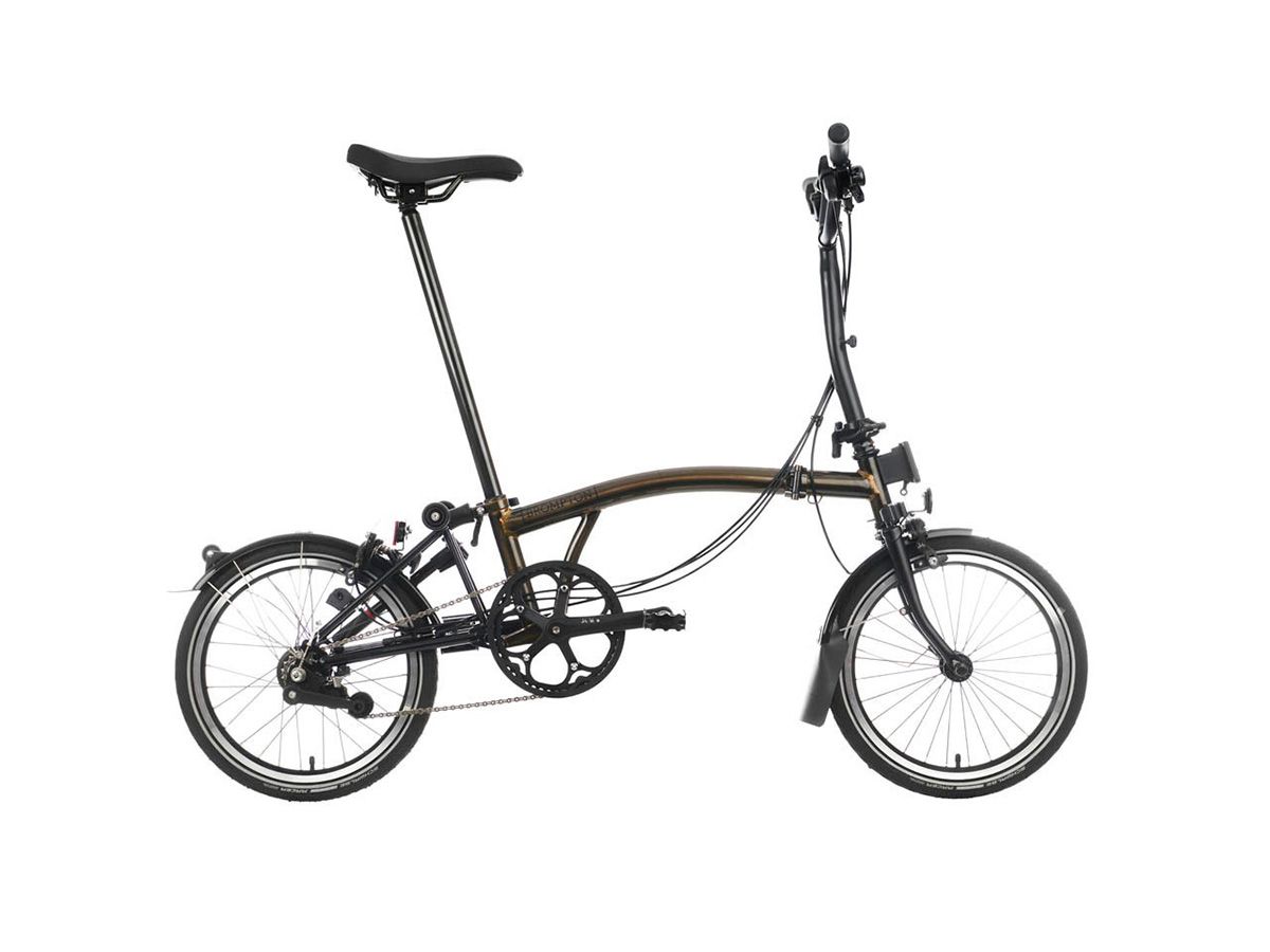 Brompton C Line - 2024 黑清漆 - M把6速/附後貨架