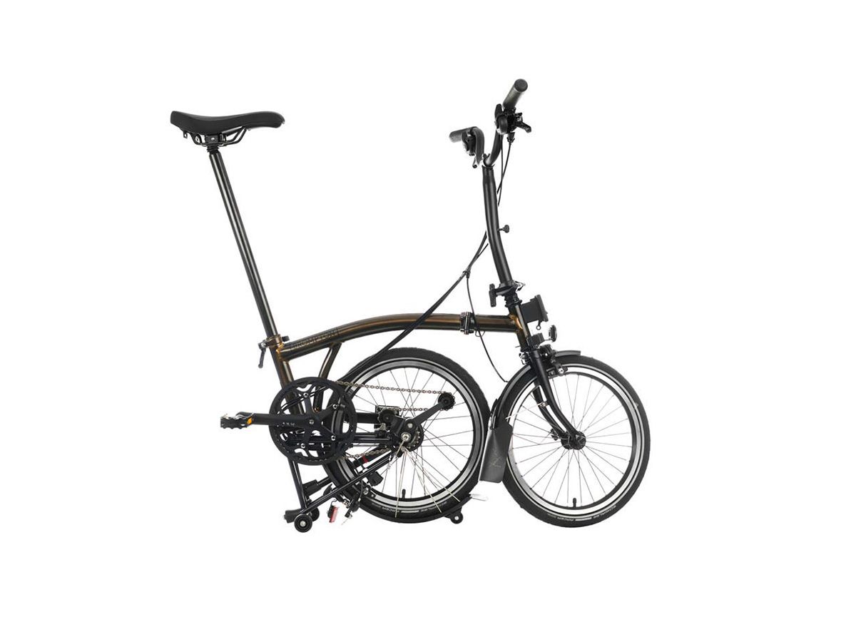 Brompton C Line - 2024 黑清漆 - M把6速/附後貨架