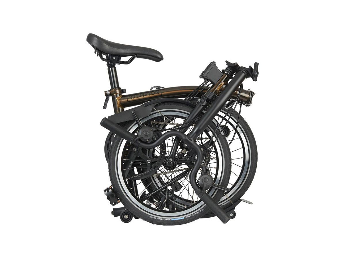 Brompton C Line - 2024 黑清漆 - M把6速/附後貨架