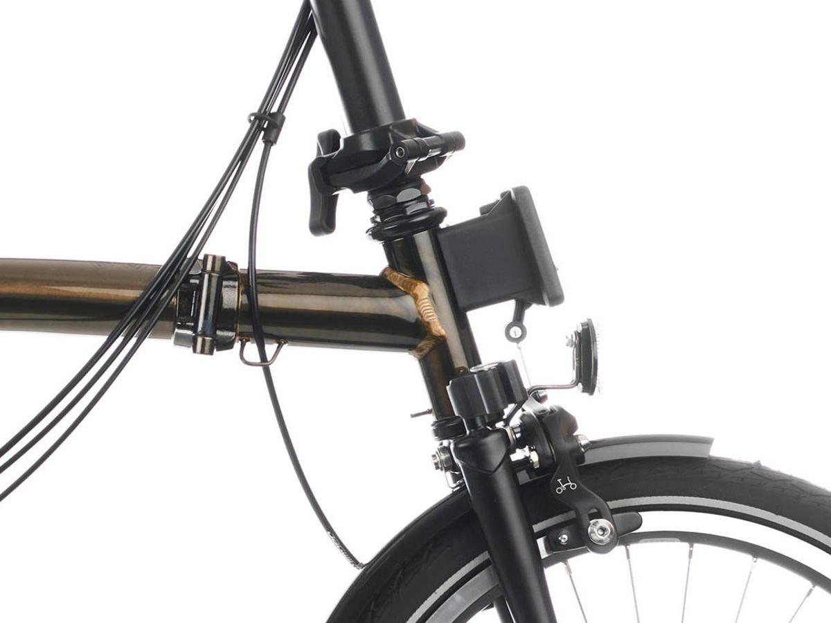 Brompton C Line - 2024 黑清漆 - M把6速/附後貨架