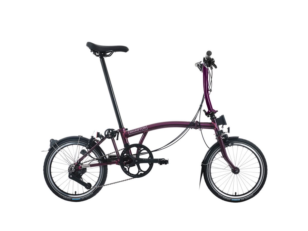 Brompton C Line - 2025 紫清漆 - S把12速