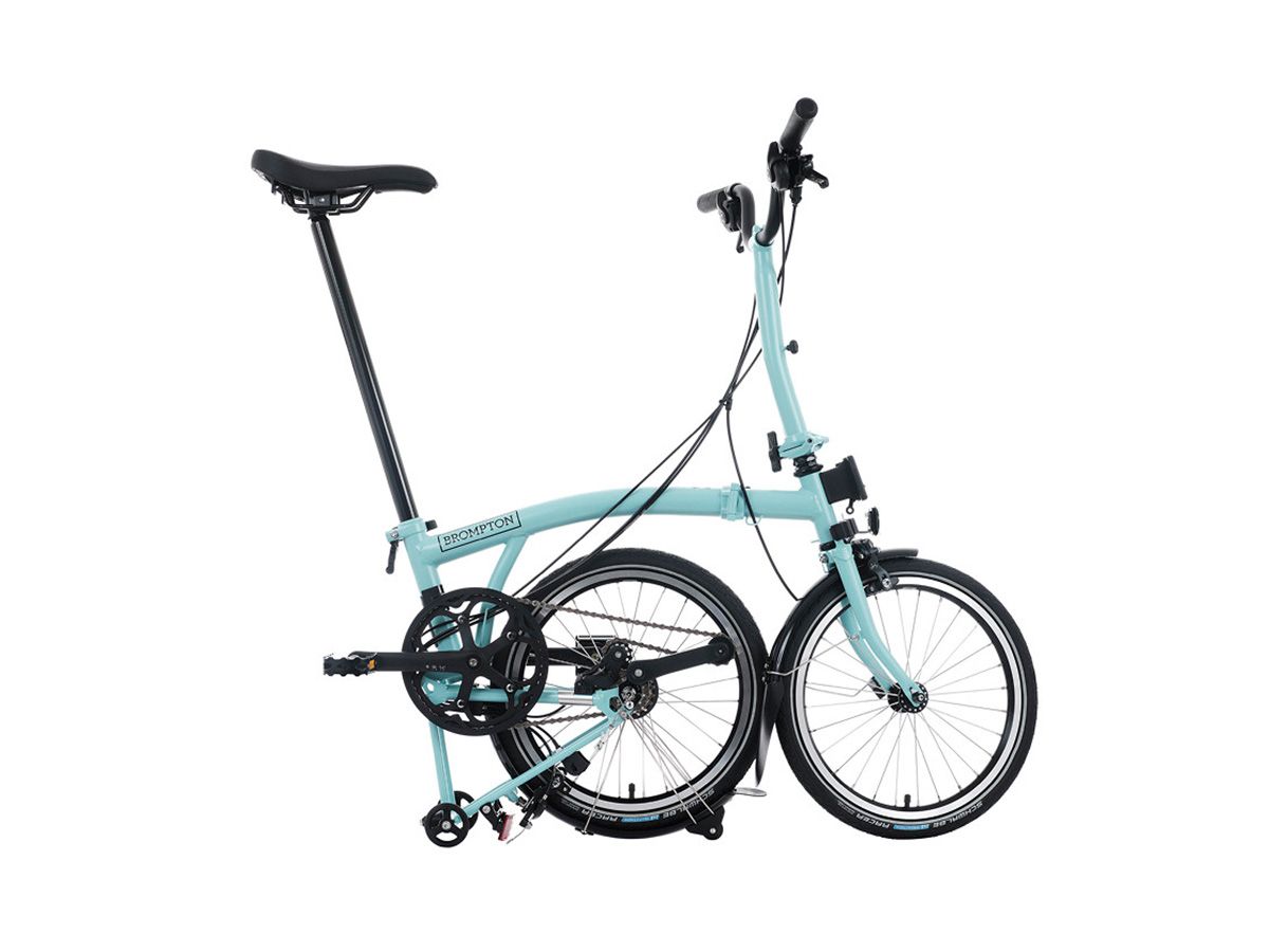 Brompton C Line - 2025 土耳其綠 - M把12速/附後貨架/前後燈