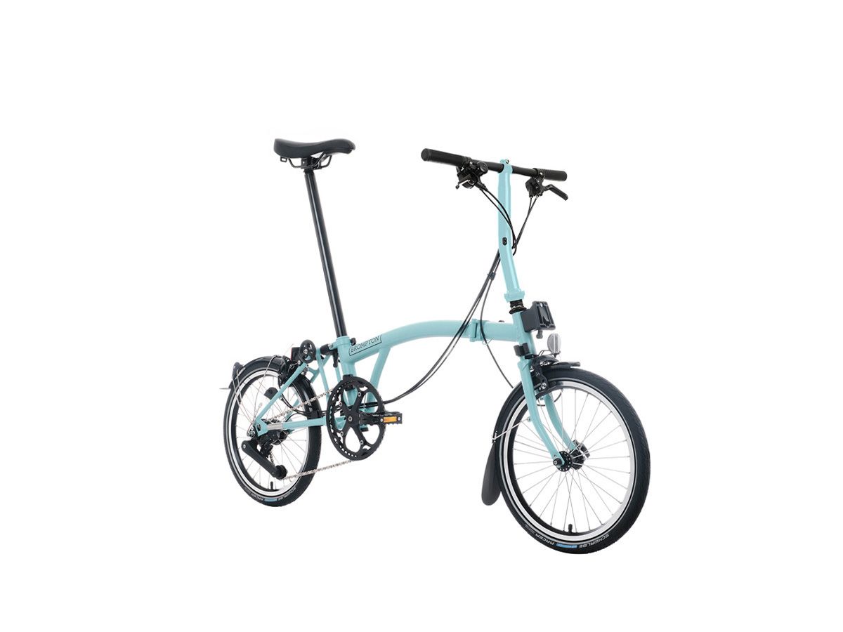 Brompton C Line - 2025 土耳其綠 - S把12速