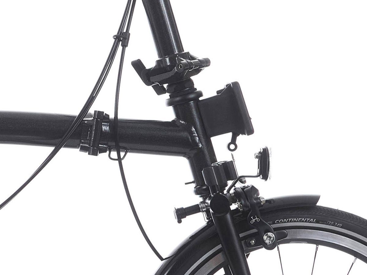 Brompton P Line - 2024 午夜黑 - M把12速/附後貨架