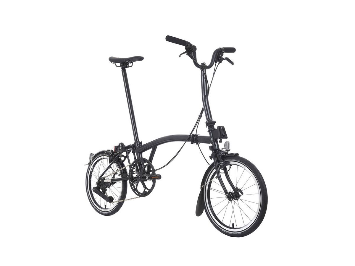 Brompton P Line - 2024 午夜黑 - M把4速 / 附前後燈