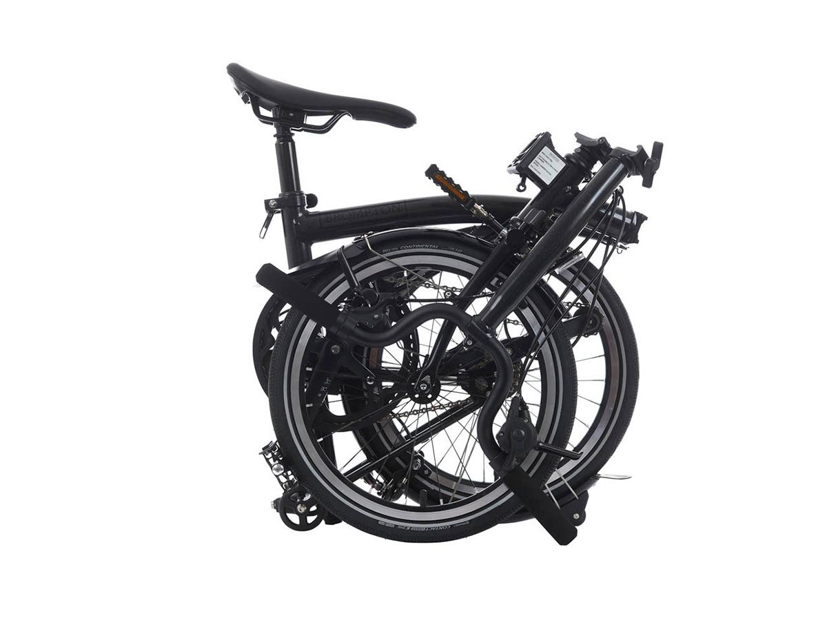 Brompton P Line - 2024 午夜黑 - M把4速 / 附前後燈