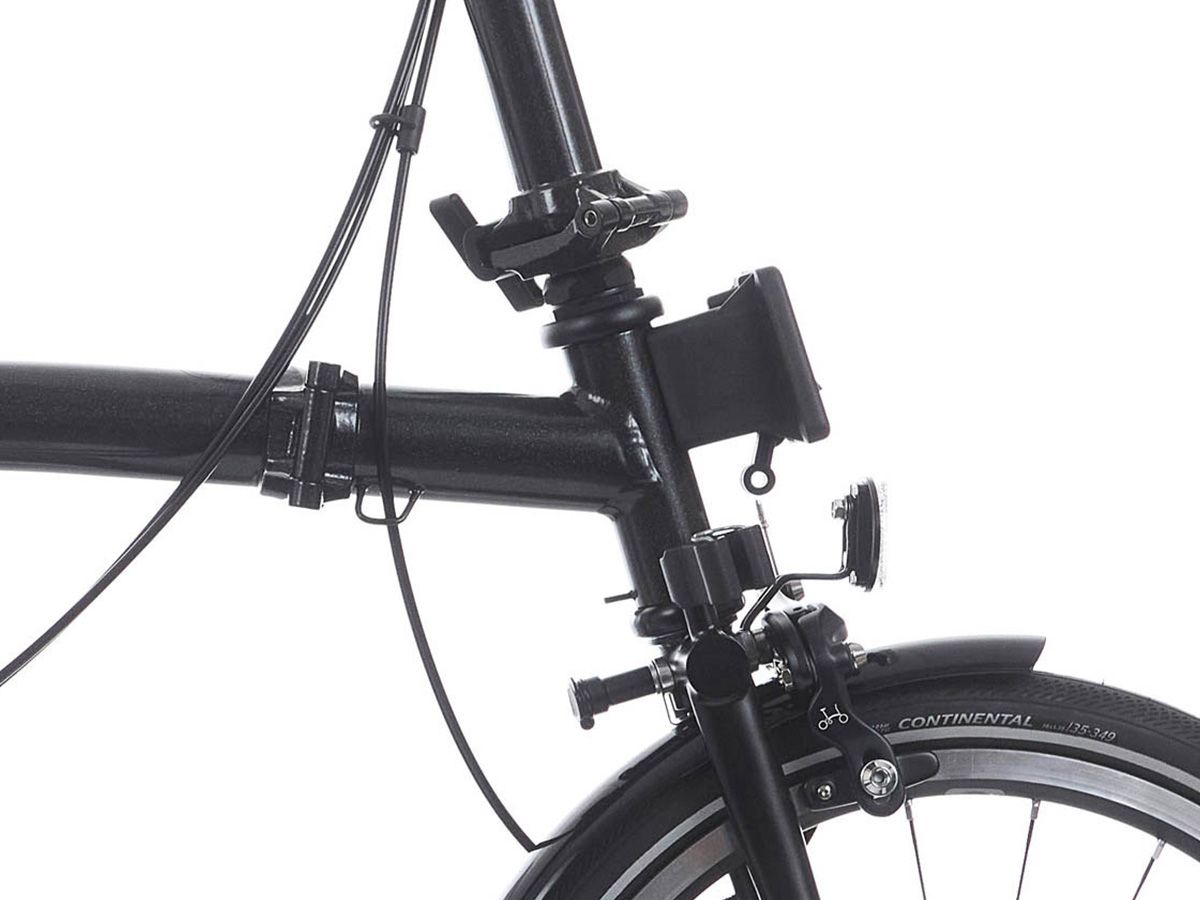 Brompton P Line - 2024 午夜黑 - M把4速 / 附前後燈