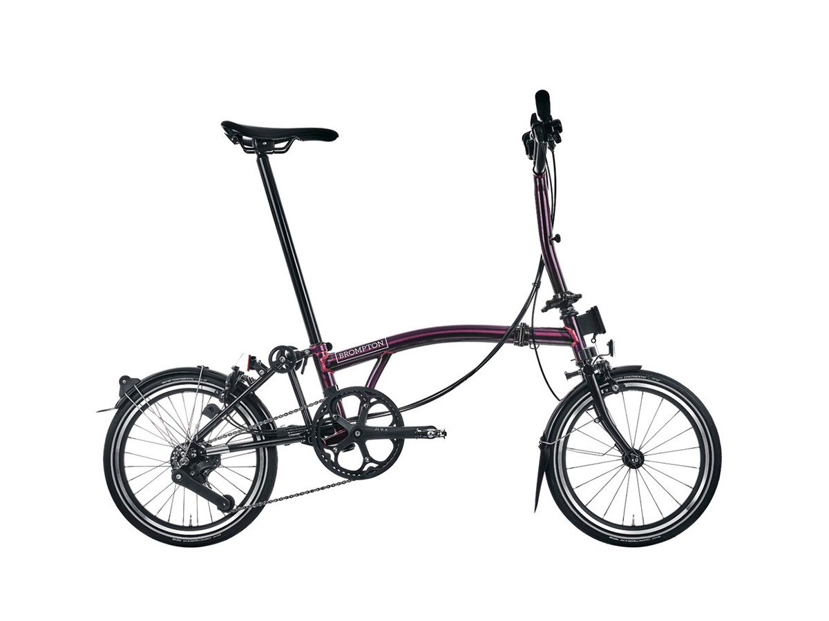 Brompton P Line - 2025 紫清漆 - M把4速