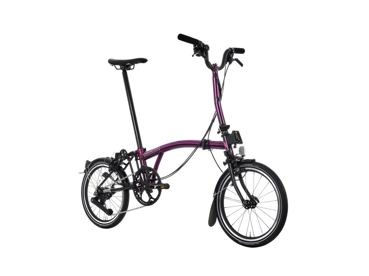Brompton P Line - 2025 紫清漆 - M把4速