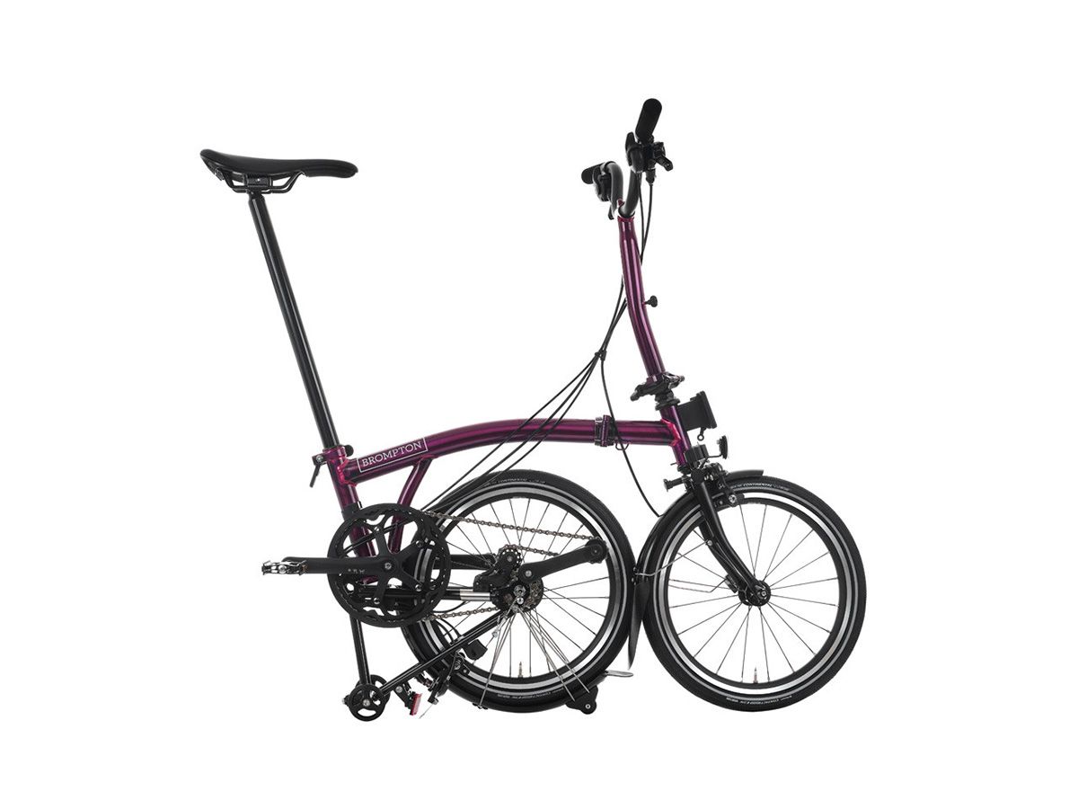 Brompton P Line - 2025 紫清漆 - M把4速