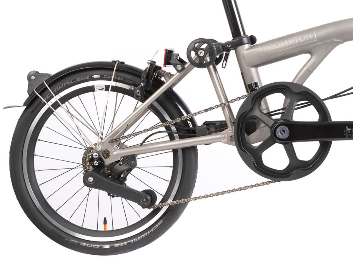 Brompton T Line - 噴砂鈦 - S把4速