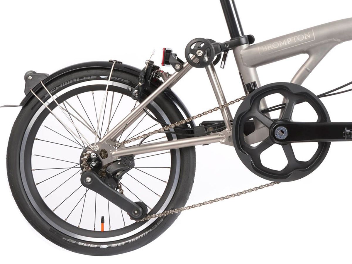 Brompton T Line - 噴砂鈦 - M把4速