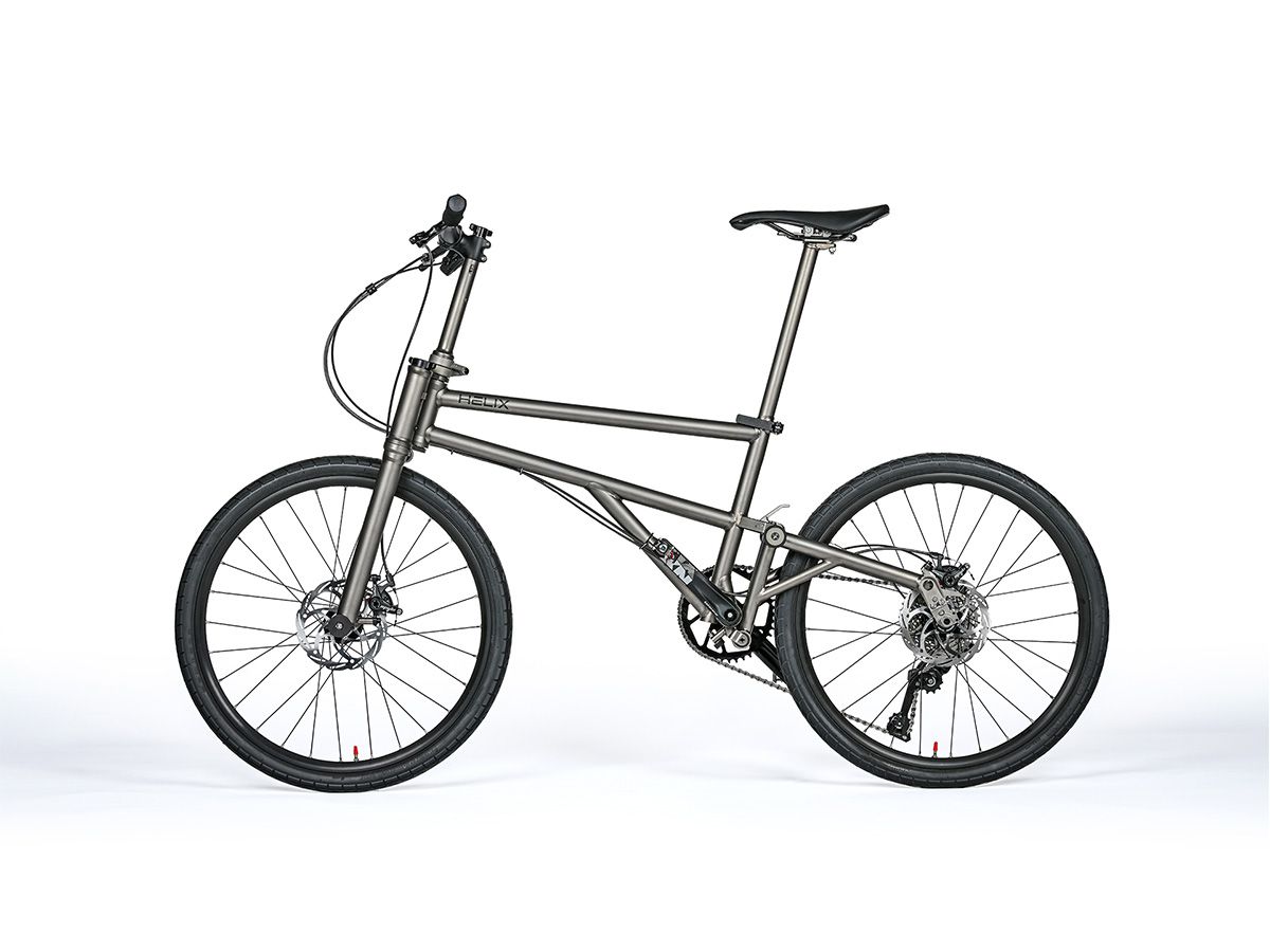 Helix Standard 鈦合金折疊自行車