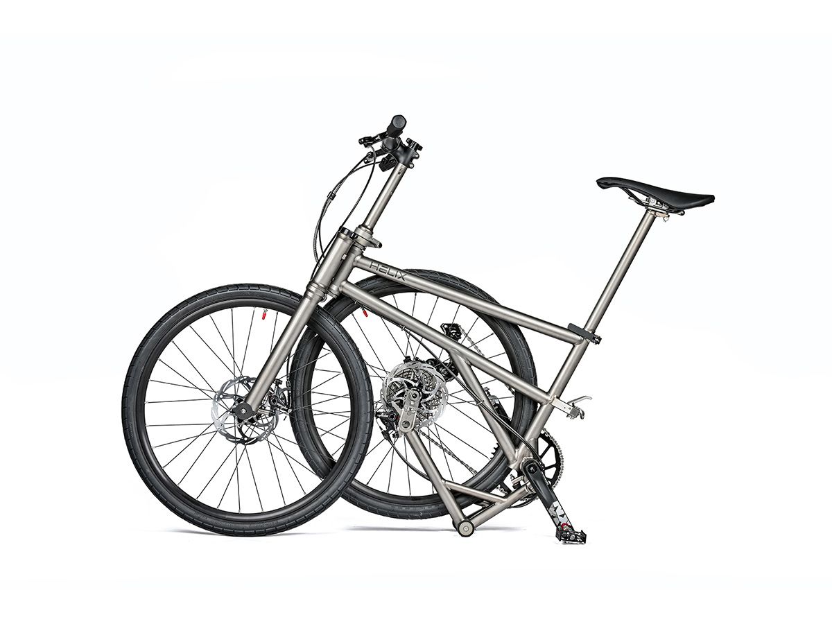 Helix Standard 鈦合金折疊自行車
