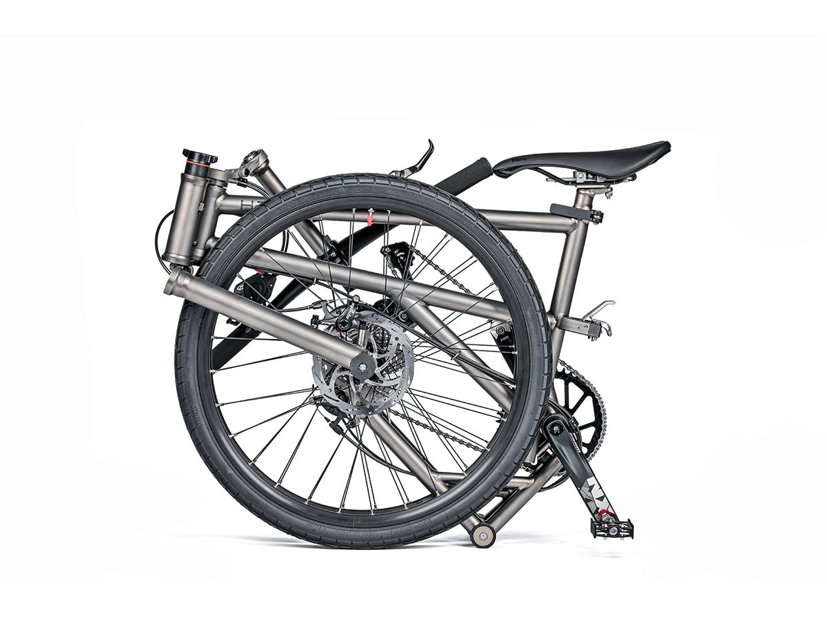 Helix Standard 鈦合金折疊自行車