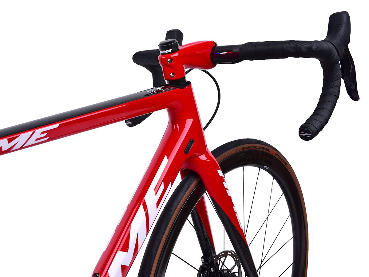 TIME Alpe d'Huez 01 爬坡車 - Gloss Red/競速紅 - SRAM RIVAL ETAP AXS 2x12 系列