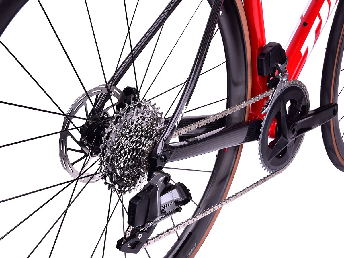 TIME Alpe d'Huez 01 爬坡車 - Gloss Red/競速紅 - SRAM RIVAL ETAP AXS 2x12 S