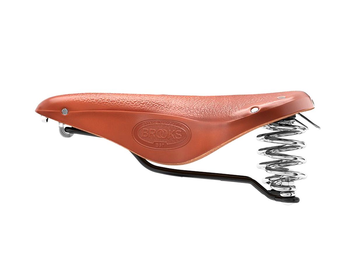 Brooks B67 皮革座墊 蜂蜜色