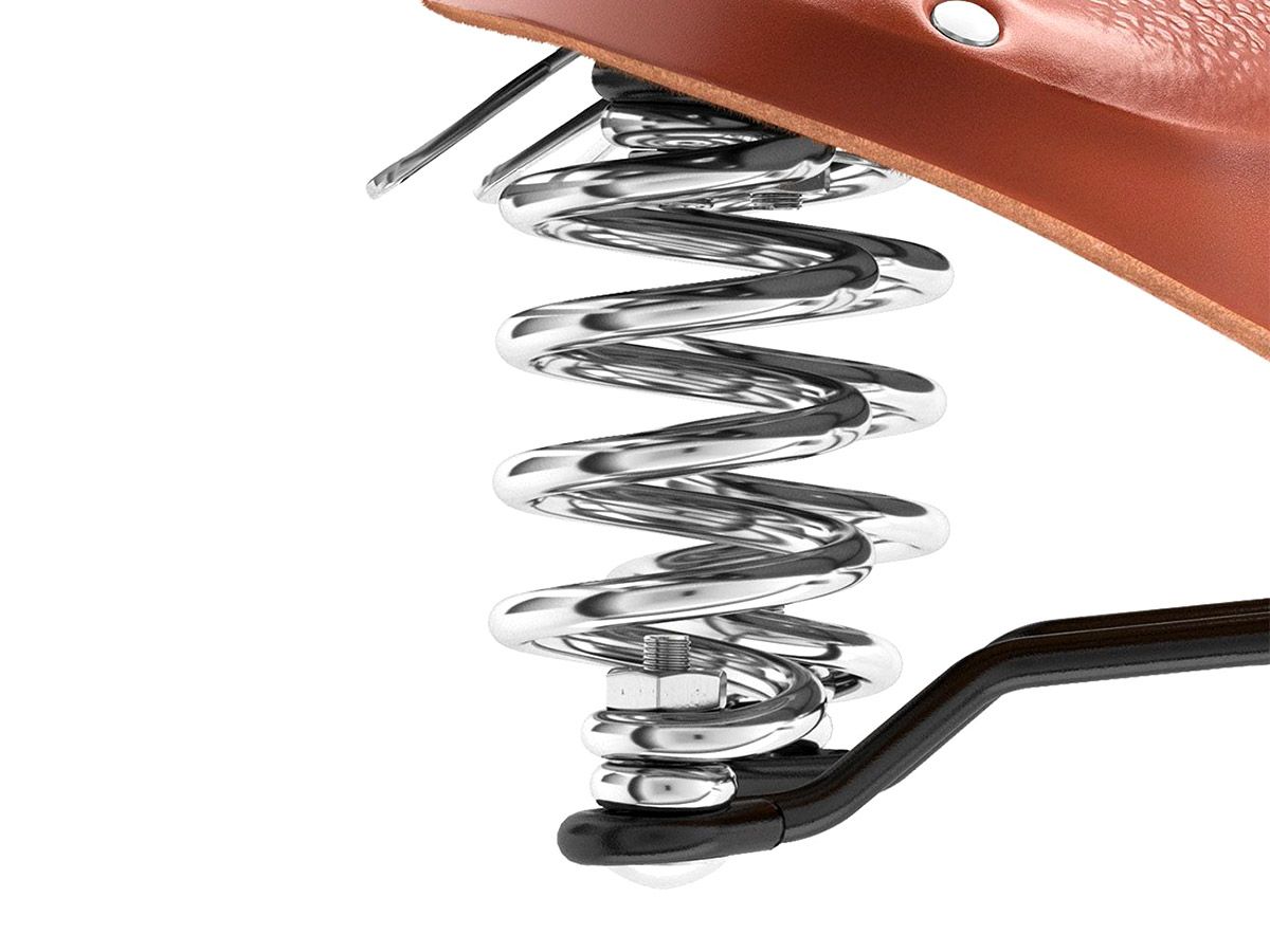 Brooks B67 皮革座墊 蜂蜜色