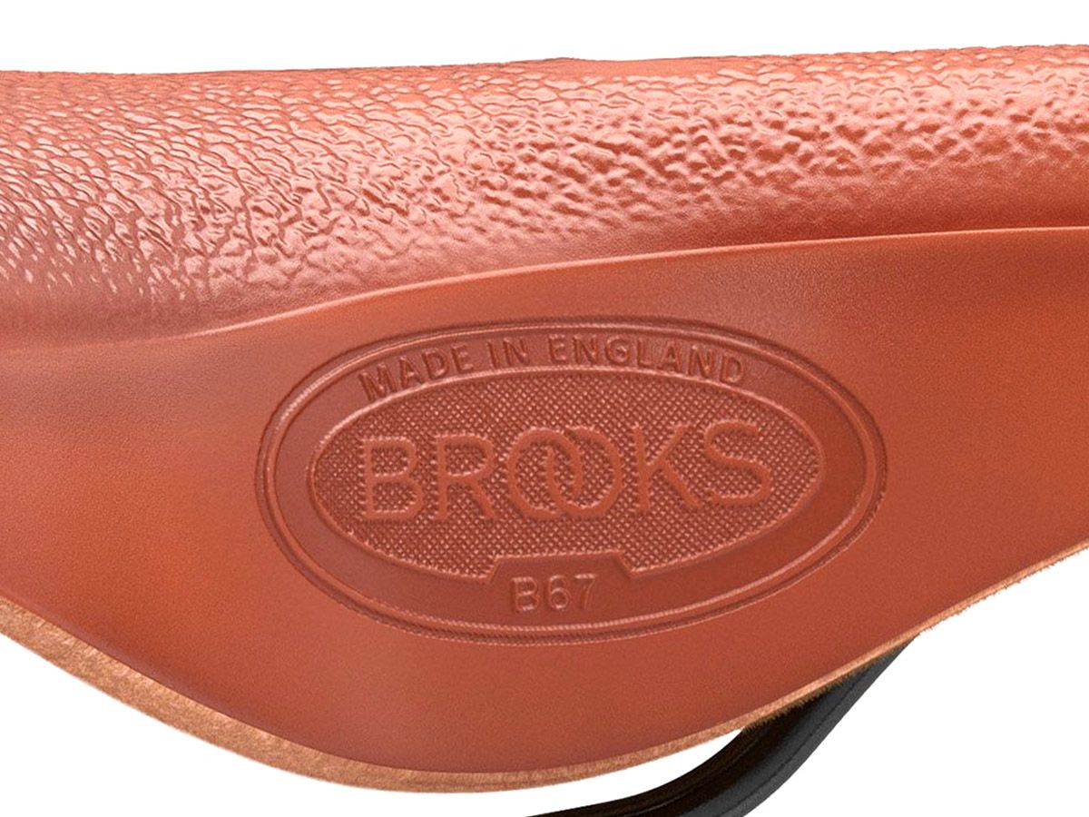 Brooks B67 皮革座墊 蜂蜜色