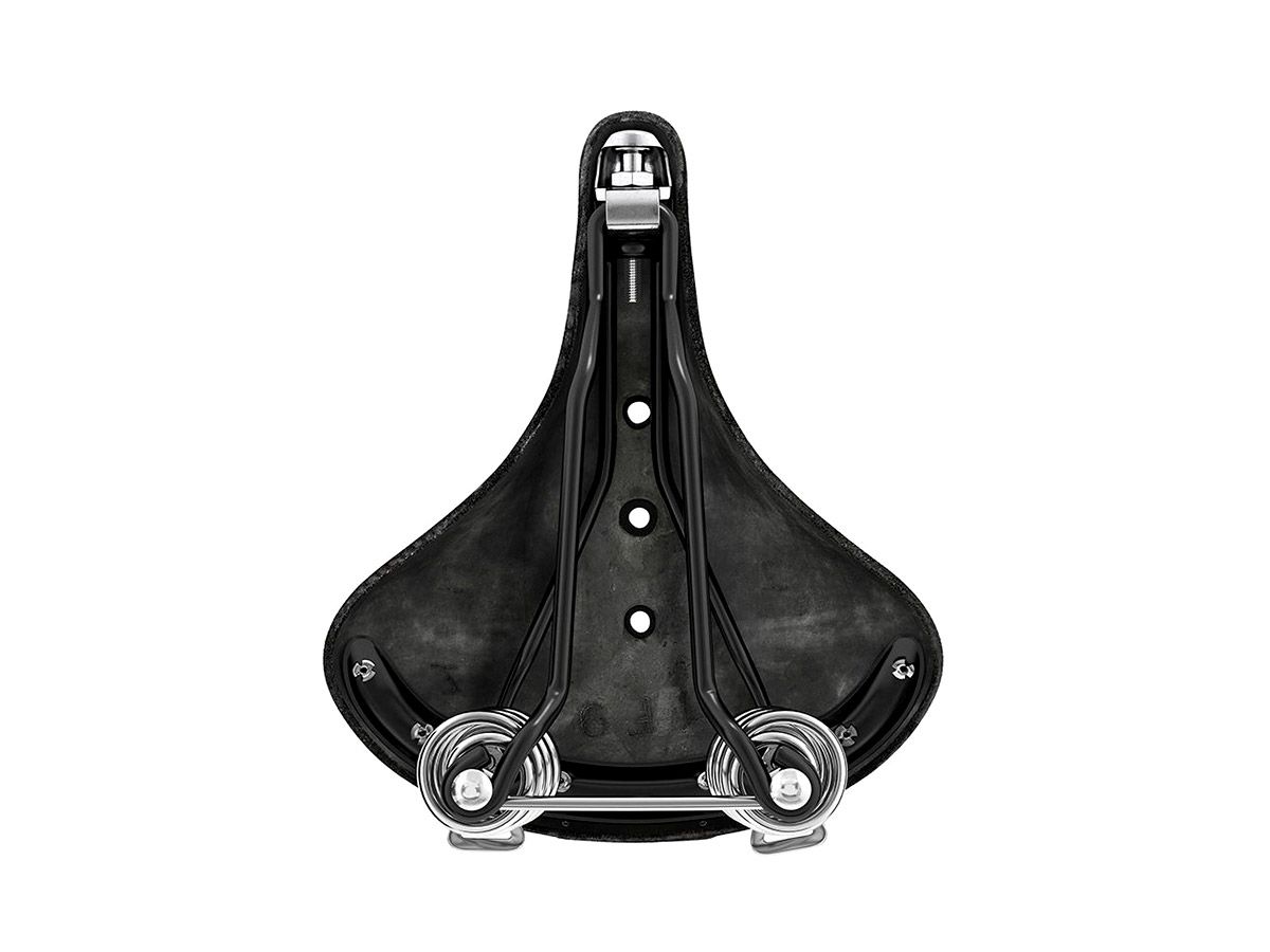 Brooks B67 Short 皮革座墊 黑色