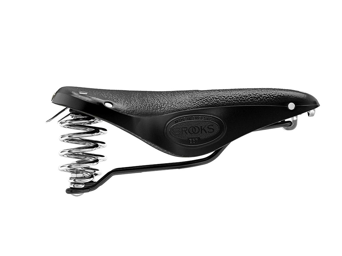 Brooks B67 皮革座墊 黑色