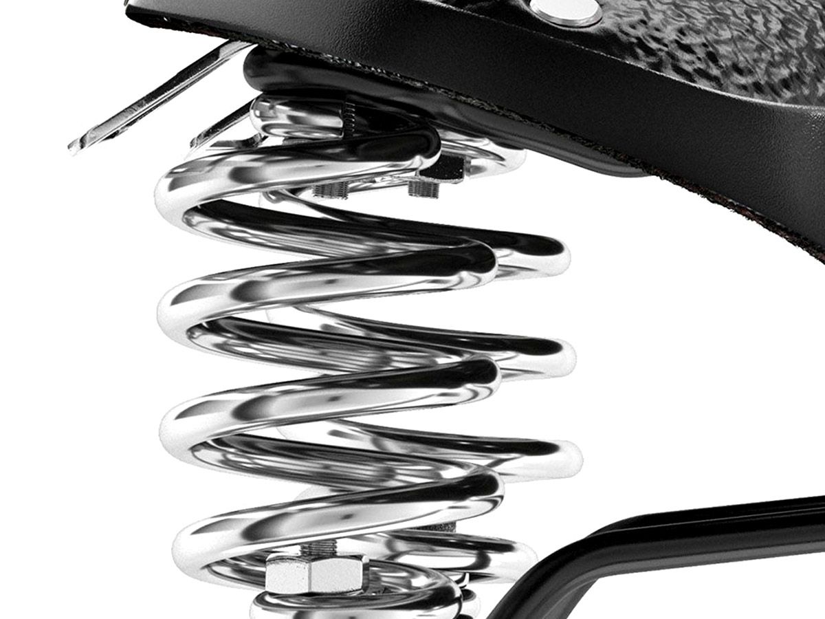 Brooks B67 Short 皮革座墊 黑色