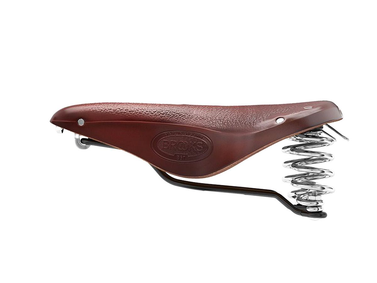 Brooks B67 皮革座墊 褐色