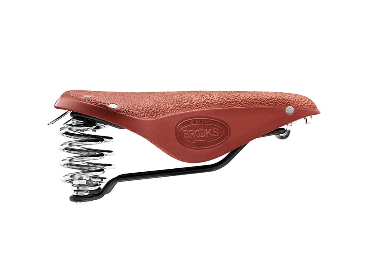 Brooks B67 Short 皮革座墊 蜂蜜色